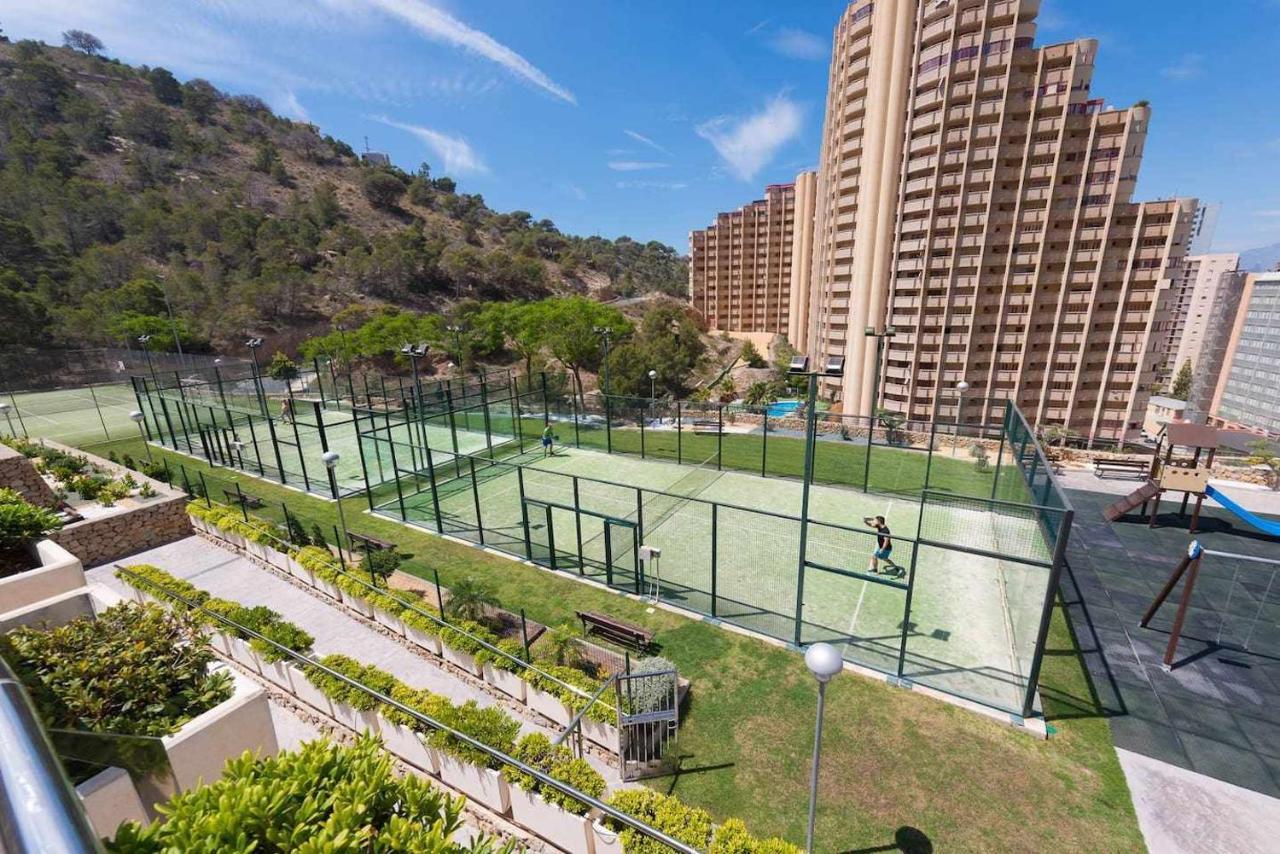 Planta 21 Apartamento Con Terraza Privada Y Vistas Al Mar Benidorm Exterior photo